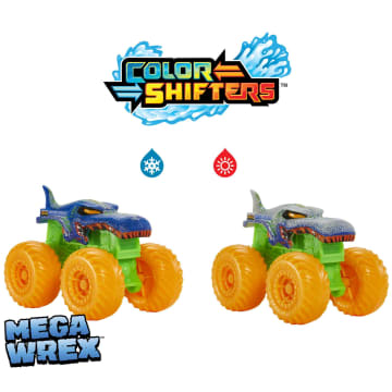 Hot Wheels Monster Trucks Color Reveal 2-Pack, For Kids 3 Years Old & Up