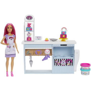 Barbie Doll Playset, Hatch & Gather Egg Farm with Animals, Dough, Kids Toys  