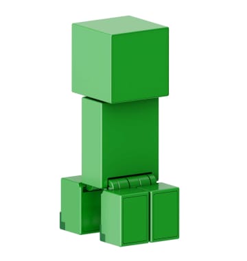 Minecraft Vanilla Figura de Brinquedo Creeper laranja 3.25"