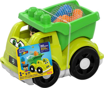 MEGA BLOKS Lil' Vehicles Collection Building Blocks For Toddlers 1-3