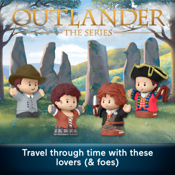Little People Collector Outlander Special Edition Set For Adults & Fans, 4 Figures