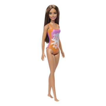 Barbie Fashion & Beauty Muñeca Playa con Traje de Baño Naranja - Image 2 of 5