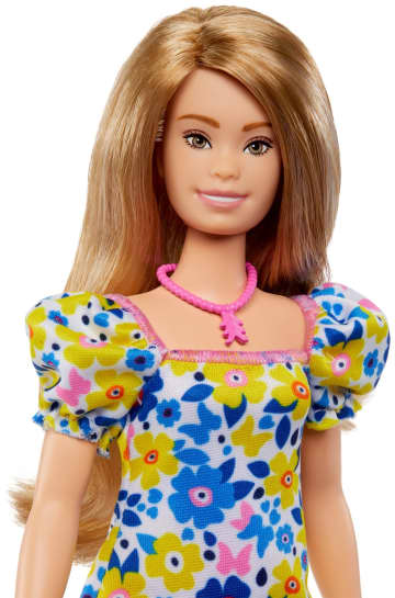 Barbie Fashionistas Poupée Atteinte de Trisomie 21 Avec Robe
