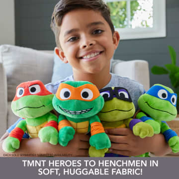 Teenage Mutant Ninja Turtles: Mutant Mayhem Plush Toys 4 Pack, 8 Inch Soft Dolls
