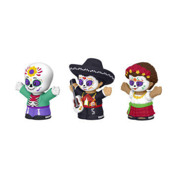 Fisher-Price Little People Collector Figura de Juguete Set de 3 Día de los Muertos - Imagen 3 de 6