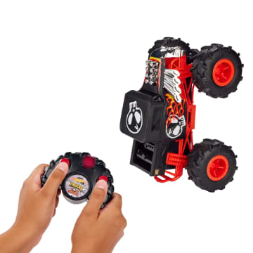 Hot Wheels RC Monster Trucks 1:15 Scale Bone Shaker, Remote-Control Toy