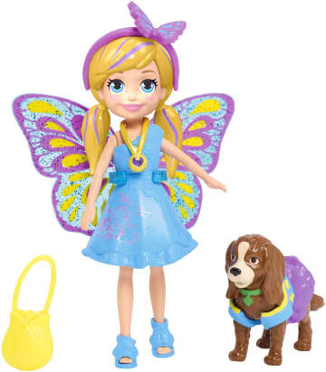 Polly Pocket Boneca Kit Cachorro Fantasias Combinadas - Imagen 5 de 6