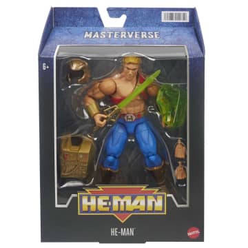Masters of the Universe Masterverse Figura de Acción He-Man 7" de Las Nuevas Aventuras de He-Man