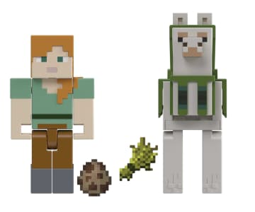 Jouets Minecraft | Coffret de 2 Figurines Art. | Cadeaux Pour enfants - Imagem 1 de 6