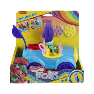 Imaginext Dreamworks Trolls Branch Figure And Buggy Toy Car With Projectile Launcher, 4 Pieces - Image 6 of 6