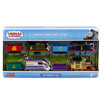 Fisher-Price Thomas & Friends Thomas, Nia, Percy, & Kana
