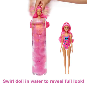 Barbie Color Reveal  Doll, Neon Tie-Dye Series With 7 Surpises, Color-Change Transformation