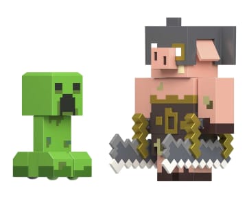 Minecraft-Legends-Coffret de 2 Figurines-Assortiment, Cadeaux enfants - Imagen 5 de 6