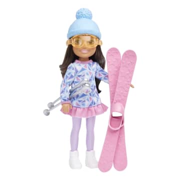 Barbie Chelsea Skier Doll With Accessories, Toy For 3 Year Olds & Up