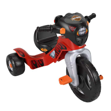 Fisher-Price Harley Davidson Tricycle For Toddlers, Lights & Sounds, Adjustable Seat