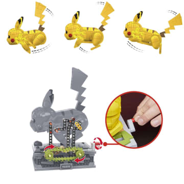 MEGA Pokémon Juguete de Construcción Collector Pikachu - Imagem 4 de 6