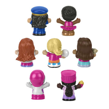 Fisher-Price Little People Barbie You Can Be Anything Figure Pack, 7-Piece Toddler Toy