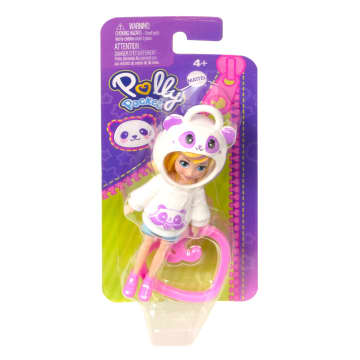 Polly Pocket Muñeca Hoodie Amigos Polly Panda - Imagen 5 de 5