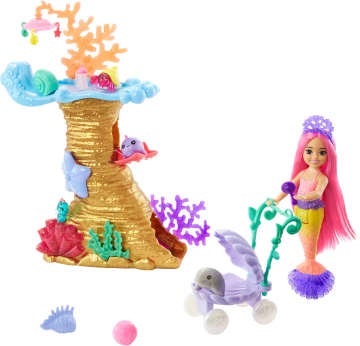 Barbie Mermaid Power Conjunto de Brinquedo Arrecife de Aquaria