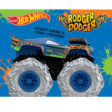 Hot Wheels Monster Trucks Twisted Tredz Rodger Dodger Vehicle