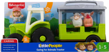 Little People Caring For Animals Tractor Musical Farm Vehicle Playset (5 Pieces)