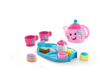 Fisher-Price Laugh & Learn Sweet Manners Play Tea Sets & Dishes, 10 Pieces