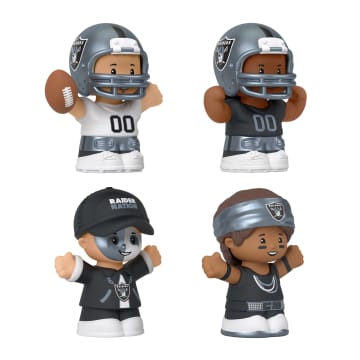 Little People Collector Las Vegas Raiders Special Edition Set For Adults & NFL Fans, 4 Figures - Image 4 of 6