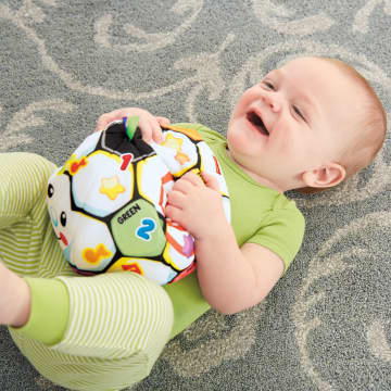 Fisher-Price Laugh & Learn Singin' Soccer Ball Plush Musical Learning Toy For Infant & Toddler