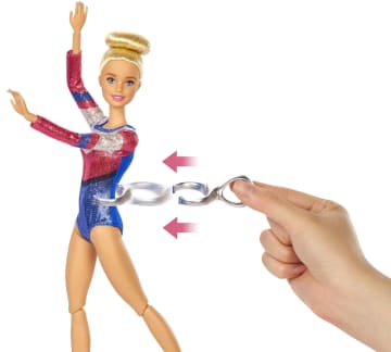 Barbie Profissões Boneca Conjunto Ginásta