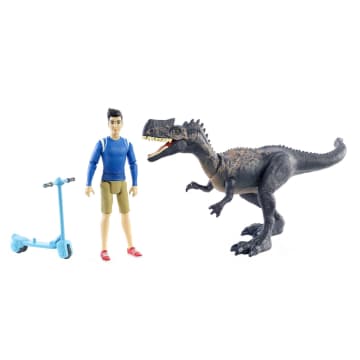 Jurassic World Human & Dino Toy Pack, Dinosaur Action Figures, 4 Year Olds & Up - Image 6 of 10