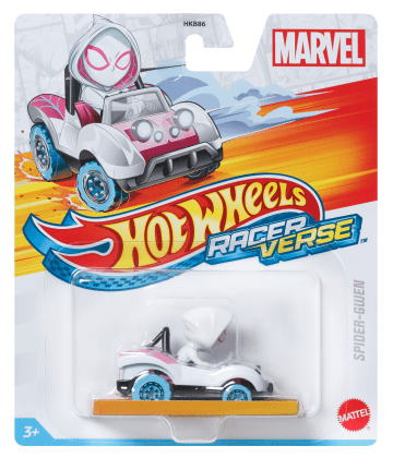 Hot Wheels RacerVerse Veículo de Brinquedo Spider-Gwen - Imagen 5 de 5