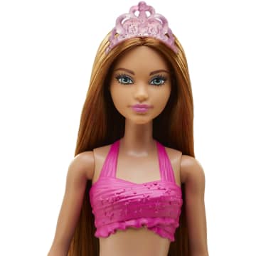 Barbie Mermaid Set With 2 Brunette Dolls (12-In/30.40-Cm), 4 Sea Pet Toys & Accessories