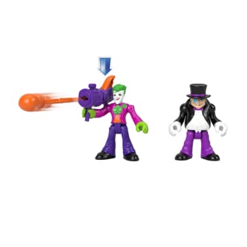 Imaginext DC Super Friends Batman & Villains Figure Set, 7-Piece Preschool Toys - Image 4 of 6