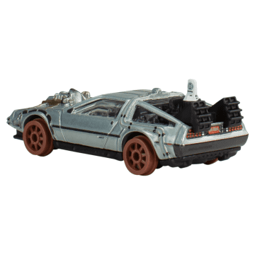 Hot Wheels Collector Veículo de Brinquedo BTTF Máquina do Tempo Versão 50´s - Imagem 2 de 4