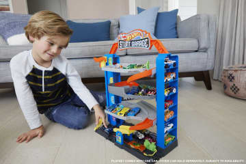 Hot Wheels City Stunt Garage Play Set Gift Idea For Ages 3 To 8 Years