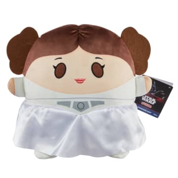 Star Wars Cuutopia Princess Leia Plush, 10-Inch Soft Rounded Pillow Doll Inspired By Character - Image 1 of 6