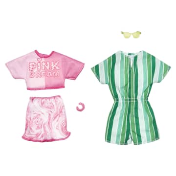 Barbie Clothes, Colorful Fashion Pack For Barbie And Ken Dolls