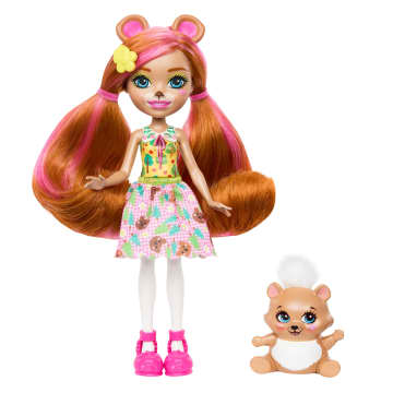 Enchantimals Dolls, Biloxi Bear Doll And Figure