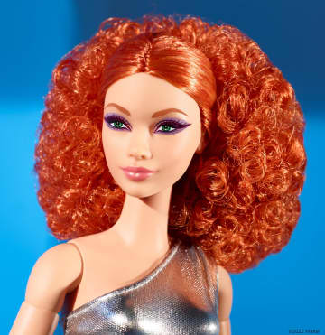 Barbie Signature Posable Barbie Looks Doll, Red Hair, Original Body Type