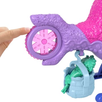 Imaginext Dreamworks Trolls L’Hélico de Poppy, Fig., Véh., 4 Élém.