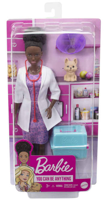 Barbie Profissões Boneca Deluxe Veterinária