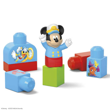 Mega Bloks Disney Jogo de Construção Barco do Mickey