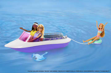 Barbie Mermaid Power  Dolls & Boat Playset, Toy For 3 Year Olds & Up - Image 2 of 6