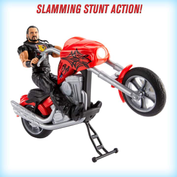 WWE Wrekkin Slam Cycle Vehicle With Drew Mcintyre Basic Action Figure