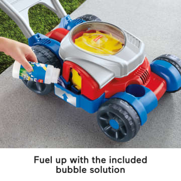 Fisher-Price Bubble Mower Outdoor Push-Along Toy