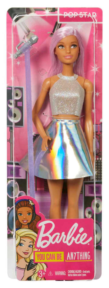 Barbie Profissões Boneca Pop Star