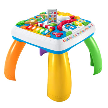 Fisher-Price Laugh & Learn Around the Town Learning Table Baby & Toddler Toy With Music & Lights