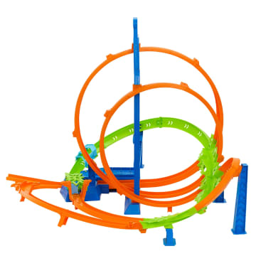 Hot Wheels Coffret Collisions Épiques, 5 Zones de Collisions