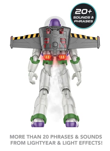 Disney And Pixar Lightyear Toys, Buzz Lightyear Figure With Jetpack Vapor Trail And Sounds