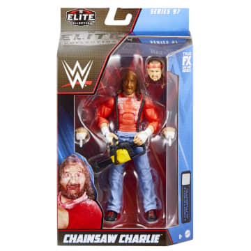 WWE Action Figures | WWE Elite Chainsaw Charlie Figure | Collectible Gifts - Imagem 6 de 6